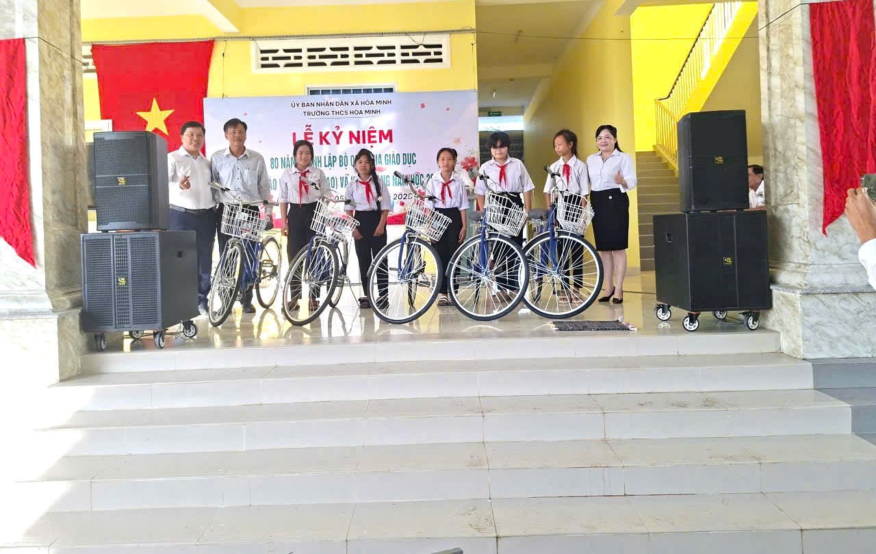 Xã Hòa Minh tưng bừng khai giảng năm học mới (2025 – 2026) gắn với Kỷ niệm 80 năm thành lập Bộ Quốc gia Giáo dục