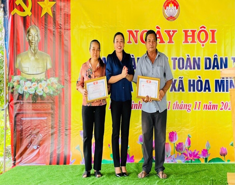 Phát huy sức mạnh đại đoàn kết toàn dân tộc – Hòa Minh tổ chức Ngày hội năm 2025 tại ấp Bà Liêm